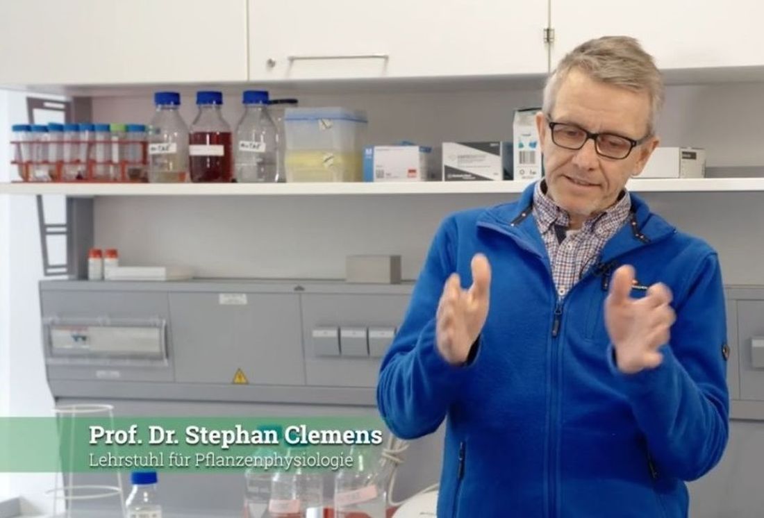 Prof. Dr. Stephan Clemens spricht über Genomeditierung im Rahmen des Ernährungsradars